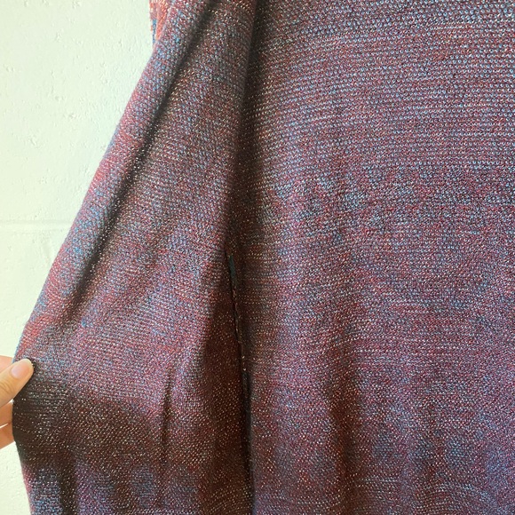 Chico’s Multicolor Mixed Print Open Front Thick Cardigan Size 0/Small - Picture 6 of 10